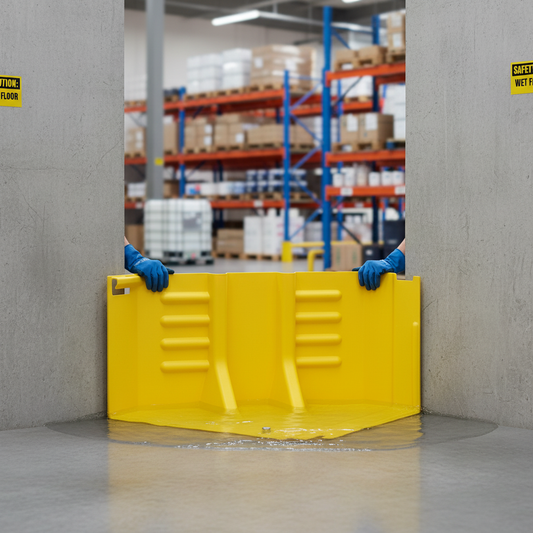 FloodFence Corner Unit 4kg 690mm x 611mm x 450mm for Water Flow Control