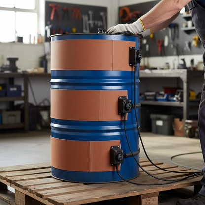 Silicon Side Drum Heater 200 Litre for Industrial Heating